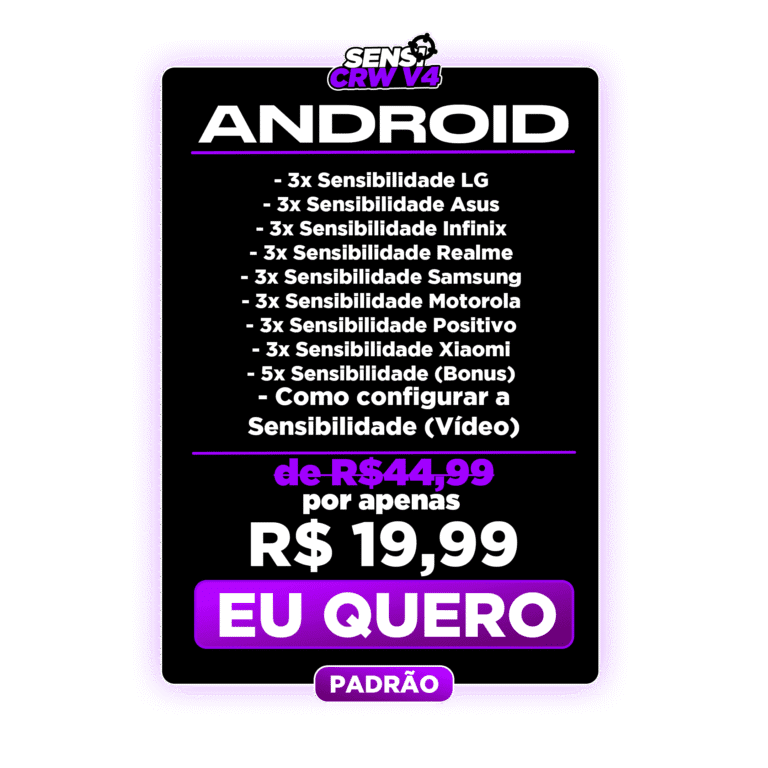 Pacote ANDROID Padrão