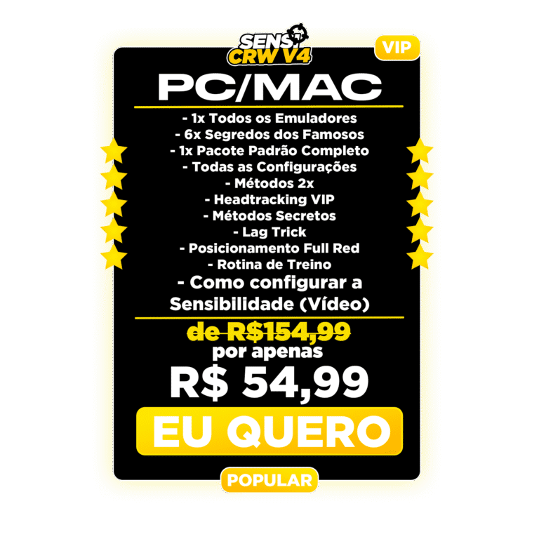 Pacote PC/MAC VIP